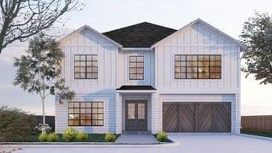 New construction Single-Family house 1506 Thornton Road, Houston, TX 77018 - photo 1 1