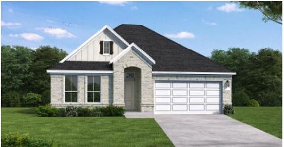 New construction Single-Family house 1017 Spring Gulch Ln, Georgetown, TX 78628 Somerset (2315-CV-40)- photo 0