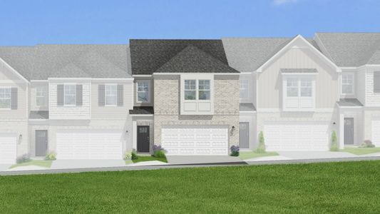 New construction Townhouse house 312 Shine Drive, Stockbridge, GA 30281 Austin- photo 0