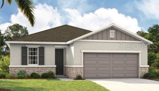 New construction Single-Family house 584 Hennepin Loop, Lake Wales, FL 33898 - photo 0