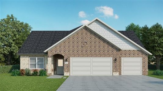 New construction Single-Family house Gardenview, 10929 Bourbon Street, Willis, TX 77318 - photo