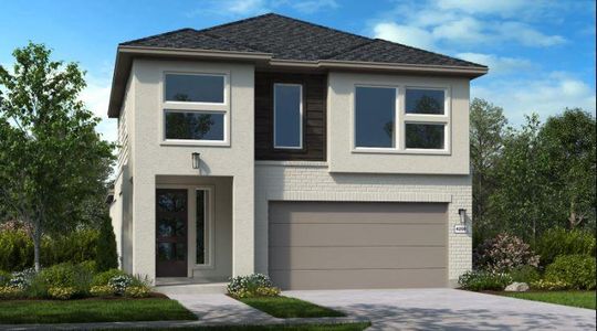 New construction Single-Family house 9002 Selwyn Pointe Way, Cypress, TX 77433 Portsmouth- photo 0