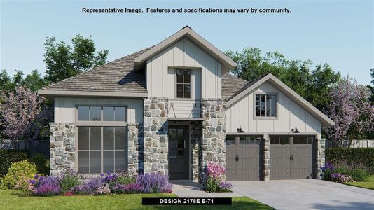 New construction Single-Family house Design 2178E, 222 Navarro, Boerne, TX 78006 - photo