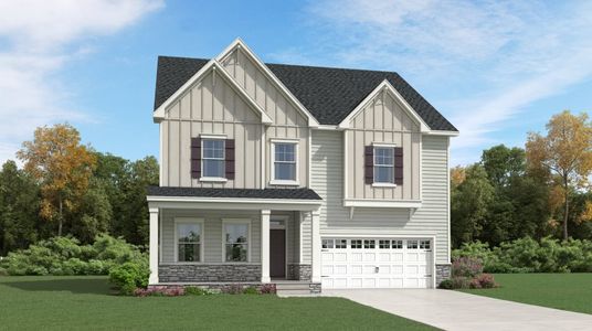 New construction Single-Family house 621 Hardin Hill Lane, Knightdale, NC 27545 Tryon III- photo 0