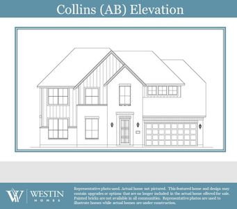 New construction Single-Family house The Collins, 26114 Happy Home Street, Hockley, TX 77447 - photo