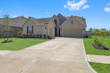 New construction Single-Family house 31927 Pippin Orchard Lane, Hockley, TX 77447 Oak Hill III- photo 0 0