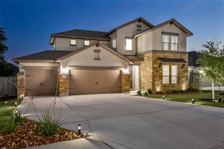 New construction Single-Family house 129 Scenic Hills Cir, Georgetown, TX 78628 - photo 0 0