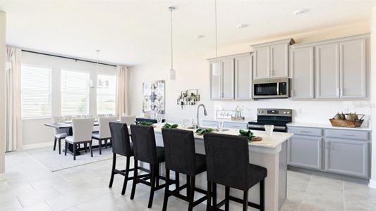 New construction Single-Family house 4277 Twisted Twig Bend, Kissimmee, FL 34746 Sheffield- photo