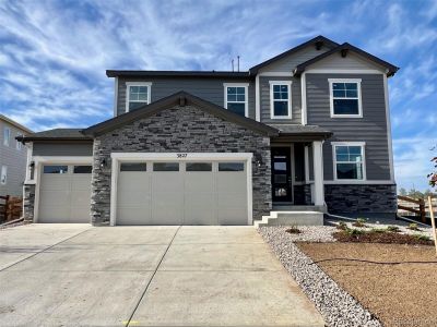 New construction Single-Family house 3827 N Elk Street, Aurora, CO 80019 Hemingway- photo 0