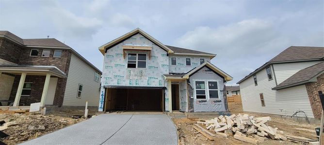 New construction Single-Family house 111 Pinyon Pine Pass, Hutto, TX 78634 Colton Homeplan- photo 1 1