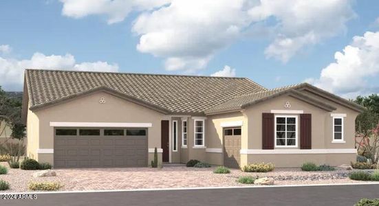 New construction Single-Family house 4809 W Stargazer Place, Laveen, AZ 85339 Pinecrest- photo 0 0