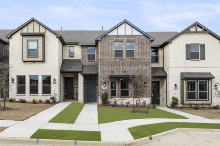 New construction Townhouse house 6013 Baritone Court, Sachse, TX 75048 Columbia Homeplan- photo 1 1