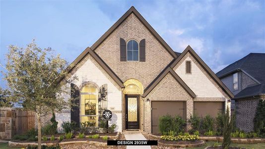 New construction Single-Family house 7614 Aster Hollow Court, Katy, TX 77493 Design 2935W- photo 3 3