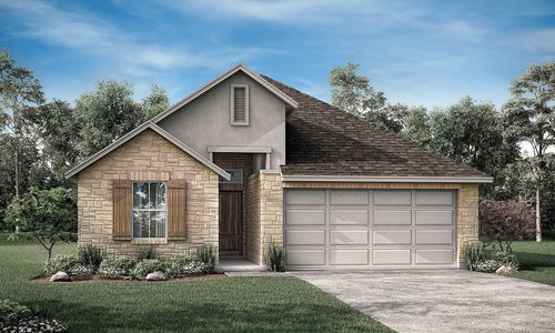 New construction Single-Family house 12830 Hush Drive, San Antonio, TX 78245 Livingston C- photo 2 2