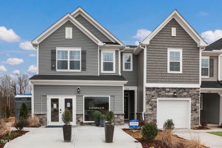 New construction Townhouse house 147 Aster Bloom Lane, Unit 407 Coleman, Raleigh, NC 27610 - photo 0 0
