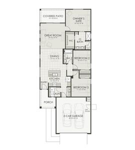 New construction Single-Family house Plan 1405, 14558 West Pershing Street, Surprise, AZ 85379 - photo