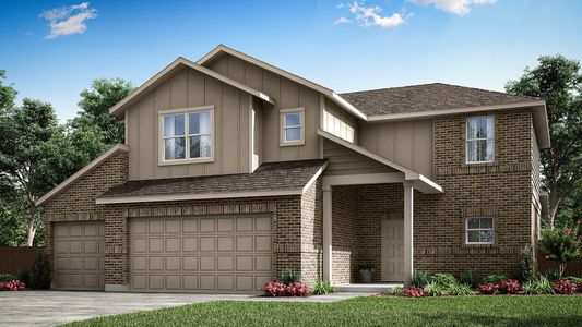 New construction Single-Family house Hutchinson, 3704 Muller Oak Pass, Seguin, TX 78155 - photo