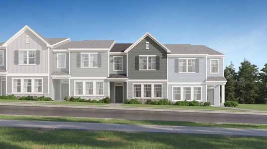 New construction Multi-Family house 1781 Aspen River Lane, Apex, NC 27502 Sutton- photo 0