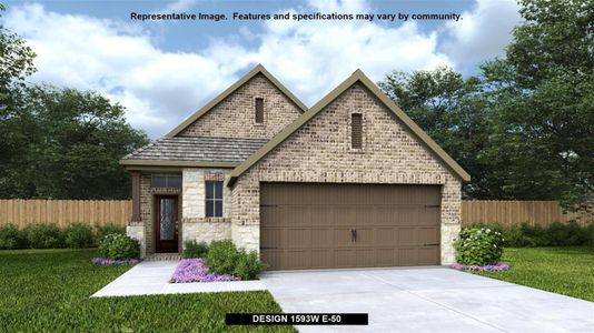 New construction Single-Family house 1593W, 524 Oakview Bend Drive, Montgomery, TX 77316 - photo