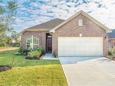 New construction Single-Family house The Leeds, 635 Woodhaven Lakes Drive, La Marque, TX 77568 - photo