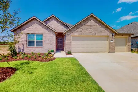 New construction Single-Family house 709 Parkside Drive, Justin, TX 76247 Pizarro - 40' Smart Series- photo 0