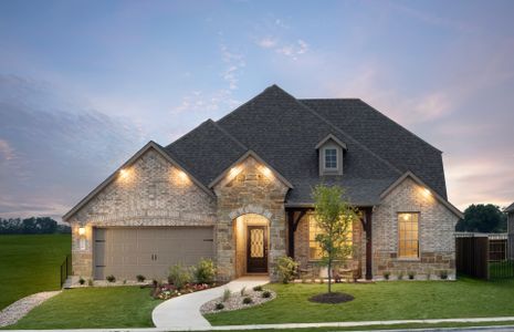New construction Single-Family house Kennedale, 118 Morningdale Dr, Liberty Hill, TX 78642 - photo