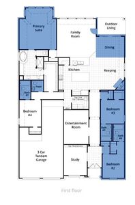 New construction Single-Family house 5763 Tug Point, New Braunfels, TX 78130 216 Plan- photo 1 1