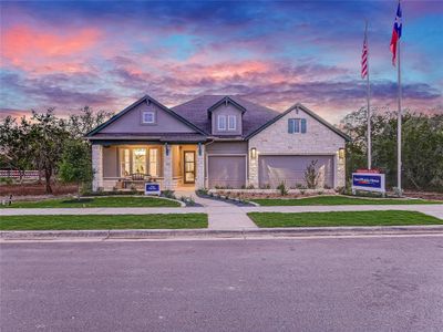 New construction Single-Family house 123 Puppy Dog Pass, San Marcos, TX 78666 The Paisley- photo 0