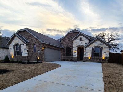 New construction Single-Family house 133 Mockingbird Hill Drive, Joshua, TX 76058 Concept 2370- photo 2 2