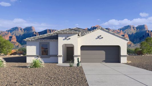 New construction Single-Family house 1116 W Castle Drive, Casa Grande, AZ 85122 Kingston- photo 0