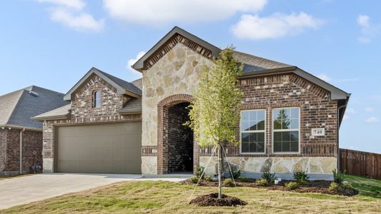New construction Single-Family house H143 Cedarwood 50s, 640 New Dawn Drive, Lavon, TX 75166 - photo