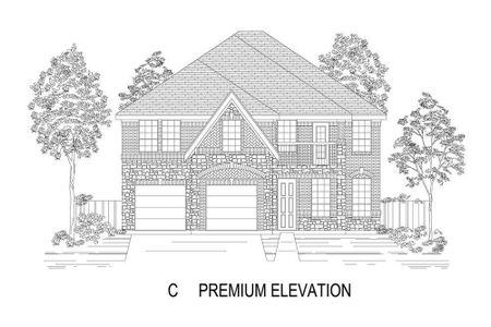 New construction Single-Family house 6405 Godwin Drive, Celina, TX 75009 Princeton 2F-EW- photo 0 0