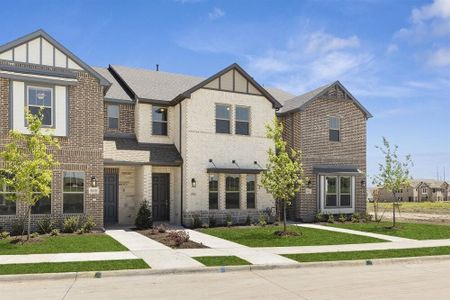 New construction Townhouse house Columbia, 3054 Opera Way, Sachse, TX 75048 - photo