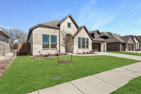 New construction Single-Family house 129 Rosewood Drive, Glenn Heights, TX 75154 Caraway- photo 3 3