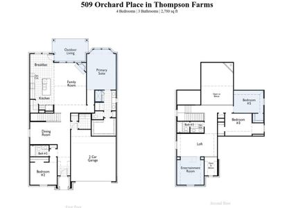 New construction Single-Family house 509 Orchard Place, Van Alstyne, TX 75495 Richmond Plan- photo