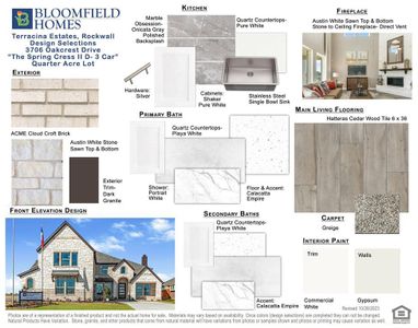 New construction Single-Family house 3706 Oakcrest Drive, Rockwall, TX 75032 Spring Cress II- photo 36 36