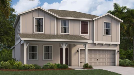 New construction Single-Family house 4822 Edensbridge Lane, Kissimmee, FL 34746 Durham- photo 0 0