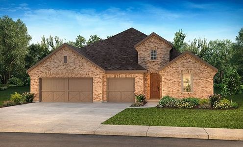 New construction Single-Family house 16114 Rustling Woods Rd, Conroe, TX 77302 Plan 5029 Exterior B- photo