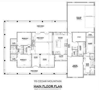 New construction Single-Family house 115 Cedar Mountain Drive, Weatherford, TX 76085 - photo