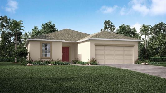 New construction Single-Family house 2054 Canton Park Drive, Winter Haven, FL 33881 The Cypress- photo 0