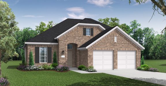 New construction Single-Family house 22610 Fountaingrass Ln, Lago Vista, TX 78645 Burkburnett II- photo 0 0