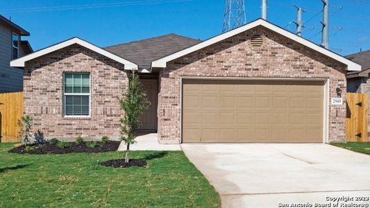 New construction Single-Family house 2949 Wentwood Run, San Antonio, TX 78245 THE MARTINDALE- photo 0 0
