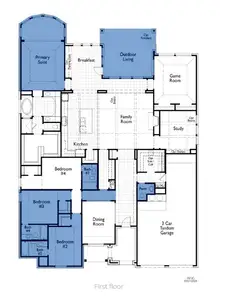 New construction Single-Family house 2610 Deep Valley Court, Prosper, TX 75078 292 Plan- photo 1 1