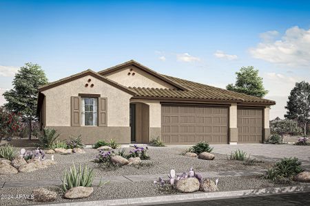 New construction Single-Family house 14809 W Tether Trail, Surprise, AZ 85387 Crimson- photo 0