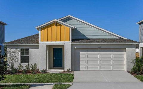 New construction Single-Family house 1413 Sea Glass Road, Haines City, FL 33844 - photo 0 0