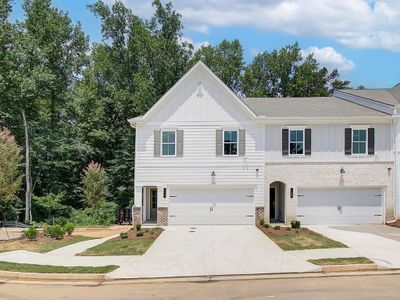 New construction Townhouse house 699 Sunstone Lane, Lawrenceville, GA 30043 Brooks- photo 0