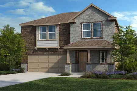 New construction Single-Family house Plan 2410, 14609 Jefferson Craig Lane , Pflugerville, TX 78660 - photo