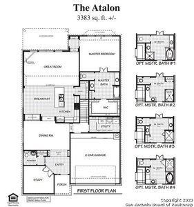 New construction Single-Family house 417 Sika Way, Cibolo, TX 78108 The Atalon- photo