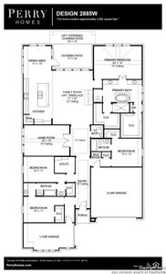 New construction Single-Family house 540 Bay Breeze Drive, Kyle, TX 78640 Design 2885W- photo 1 1