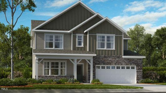 New construction Single-Family house 624 Sun Meadow Drive, Wake Forest, NC 27587 Wayland- photo 0